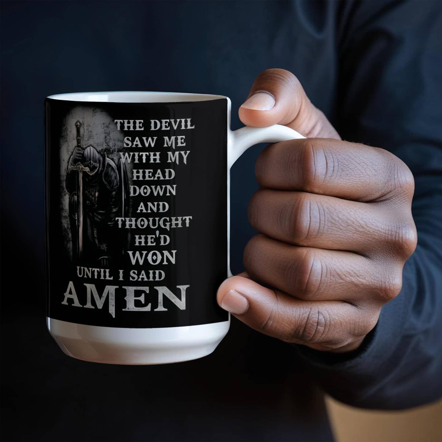 To The Man- The Knight Who Stands Guard- Coffee Mug