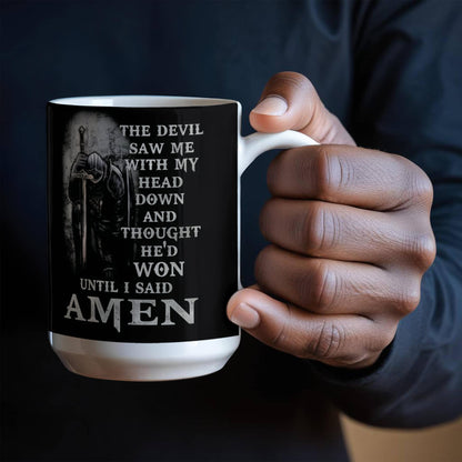 To The Man- The Knight Who Stands Guard- Coffee Mug