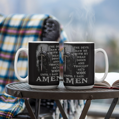 To The Man- The Knight Who Stands Guard- Coffee Mug