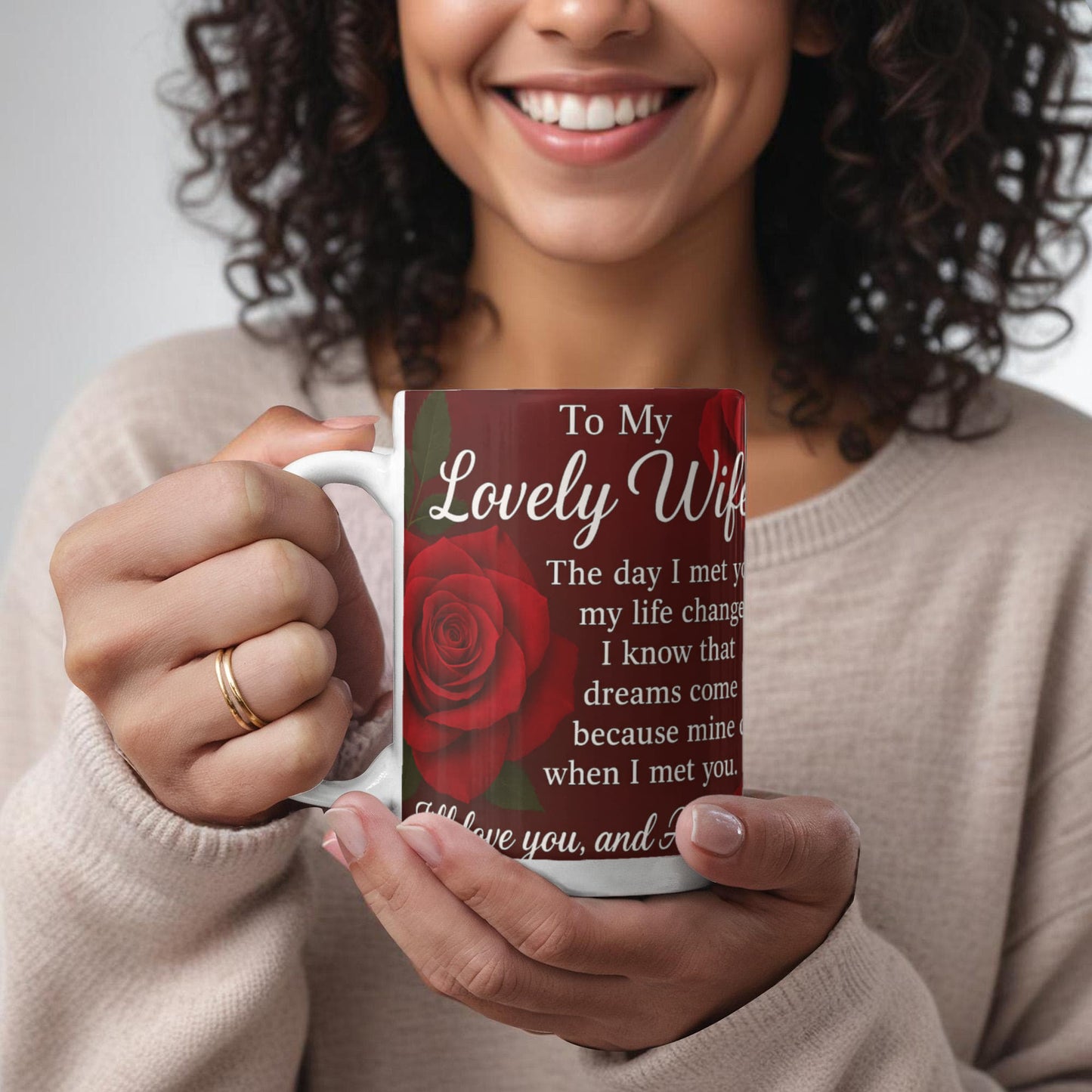 To My Lovely Wife- Mug