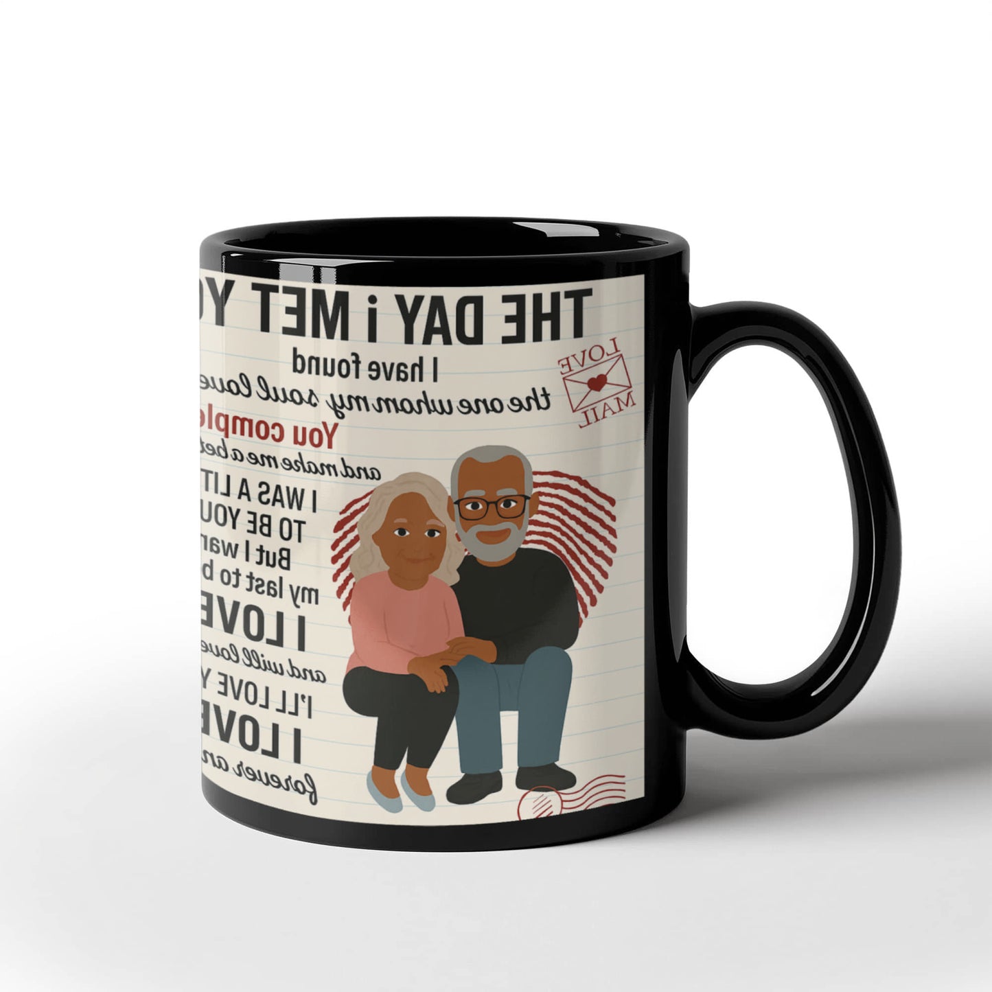To My Soulmate-The Day I-Coffee Mug
