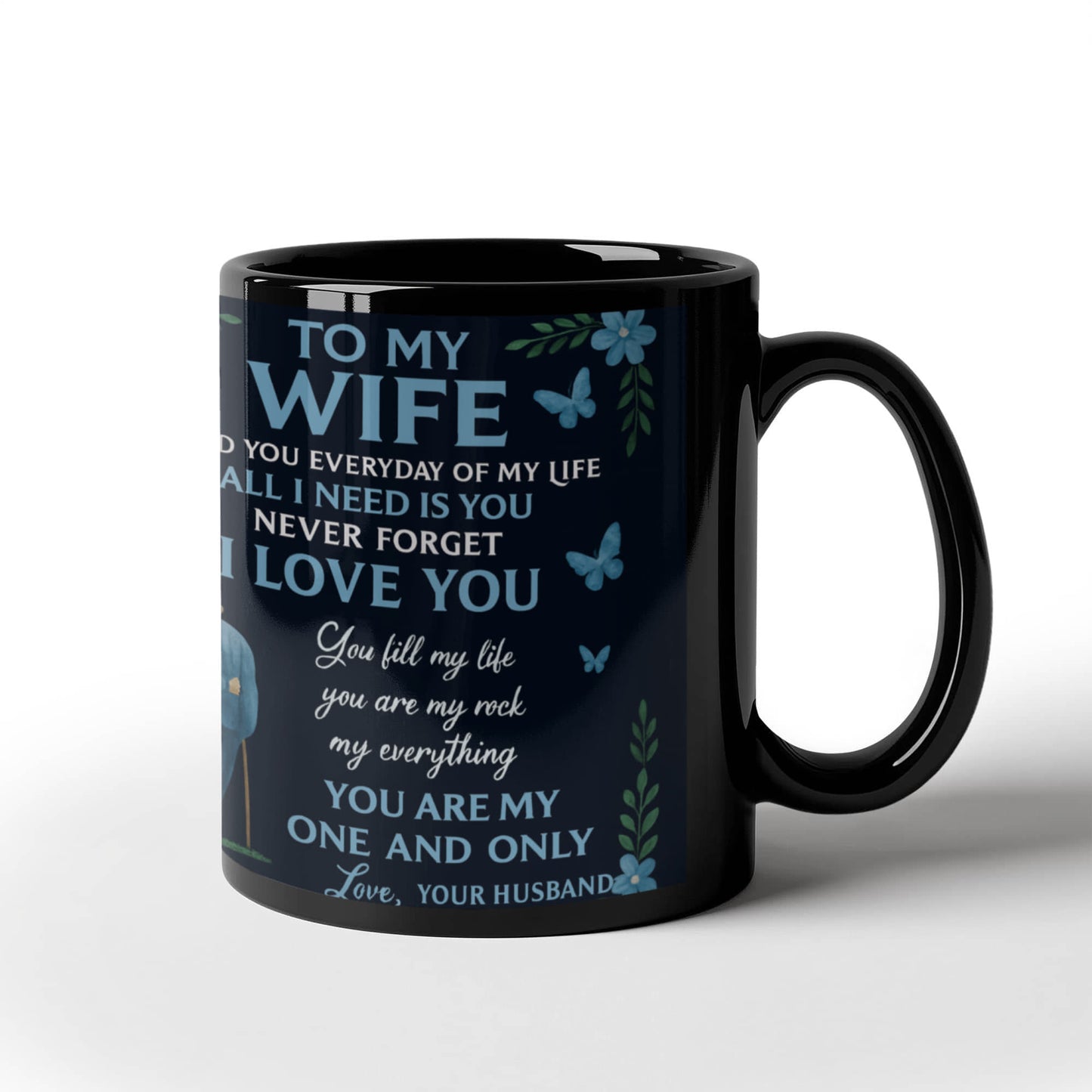 From Husband to Wife- “Romantic Mug – Forever Yours”-Coffee Mug
