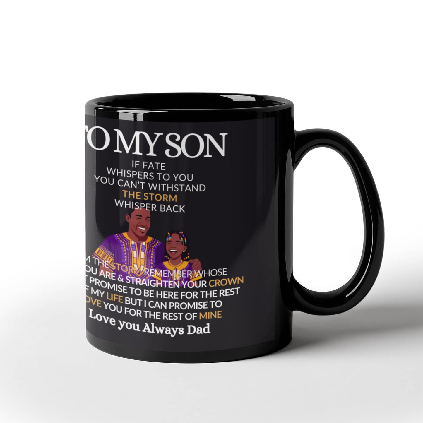 To My Son-I Promise to Love U-Coffee Mug