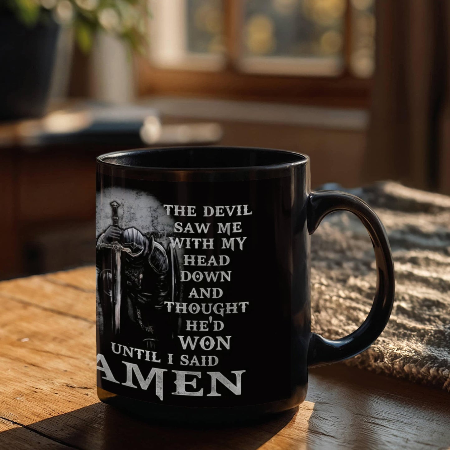 To The Man- The Knight Who Stands Guard- Coffee Mug