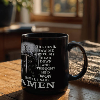 To The Man- The Knight Who Stands Guard- Coffee Mug