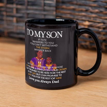 To My Son-I Promise to Love U-Coffee Mug