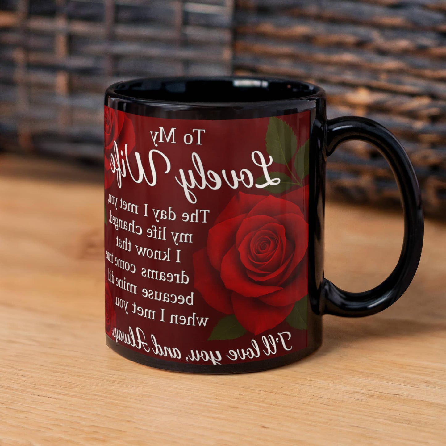 WIFE Edition-Love Story in Every Line -Elevate Your Coffee Mug