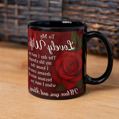 WIFE Edition-Love Story in Every Line -Elevate Your Coffee Mug