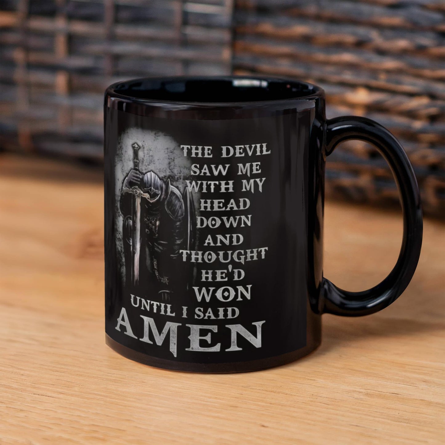 To The Man- The Knight Who Stands Guard- Coffee Mug