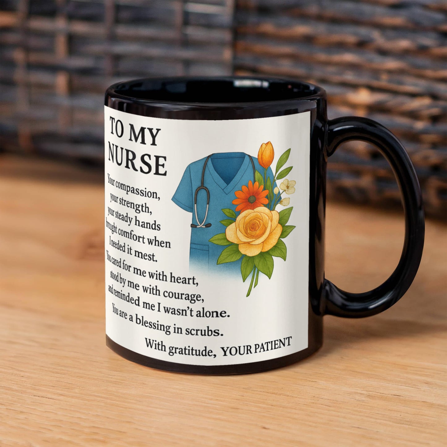 To My Nurse- With Gratitude You-Coffee Mug!❤️