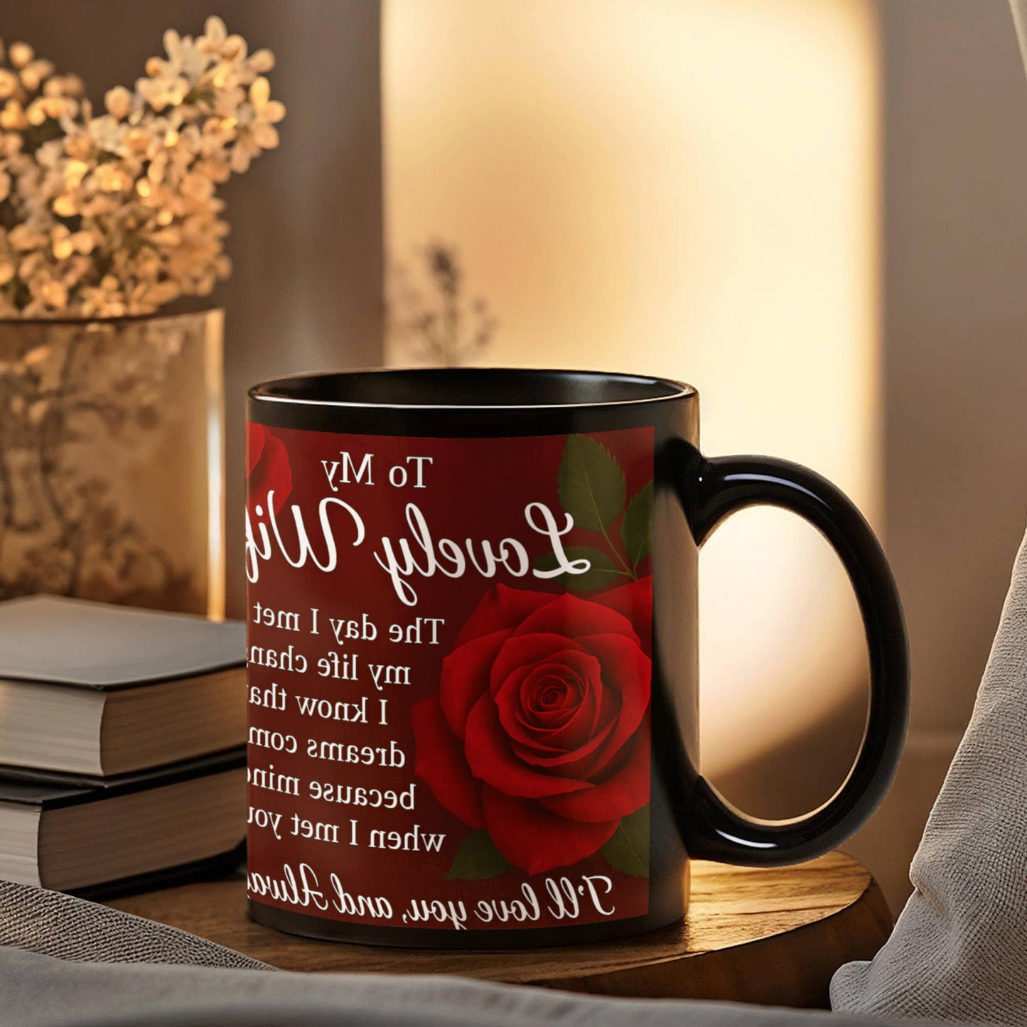WIFE Edition-Love Story in Every Line -Elevate Your Coffee Mug