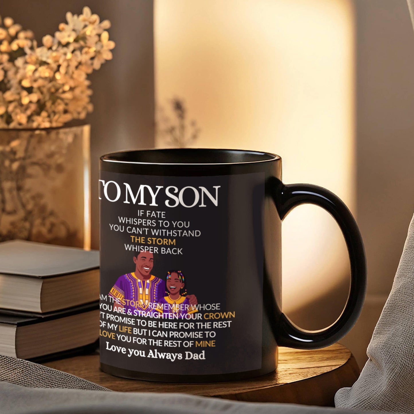To My Son-I Promise to Love U-Coffee Mug