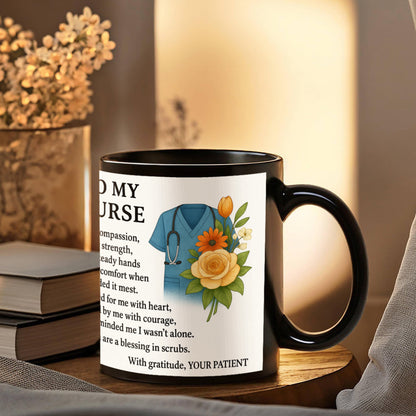 To My Nurse- With Gratitude You-Coffee Mug!❤️