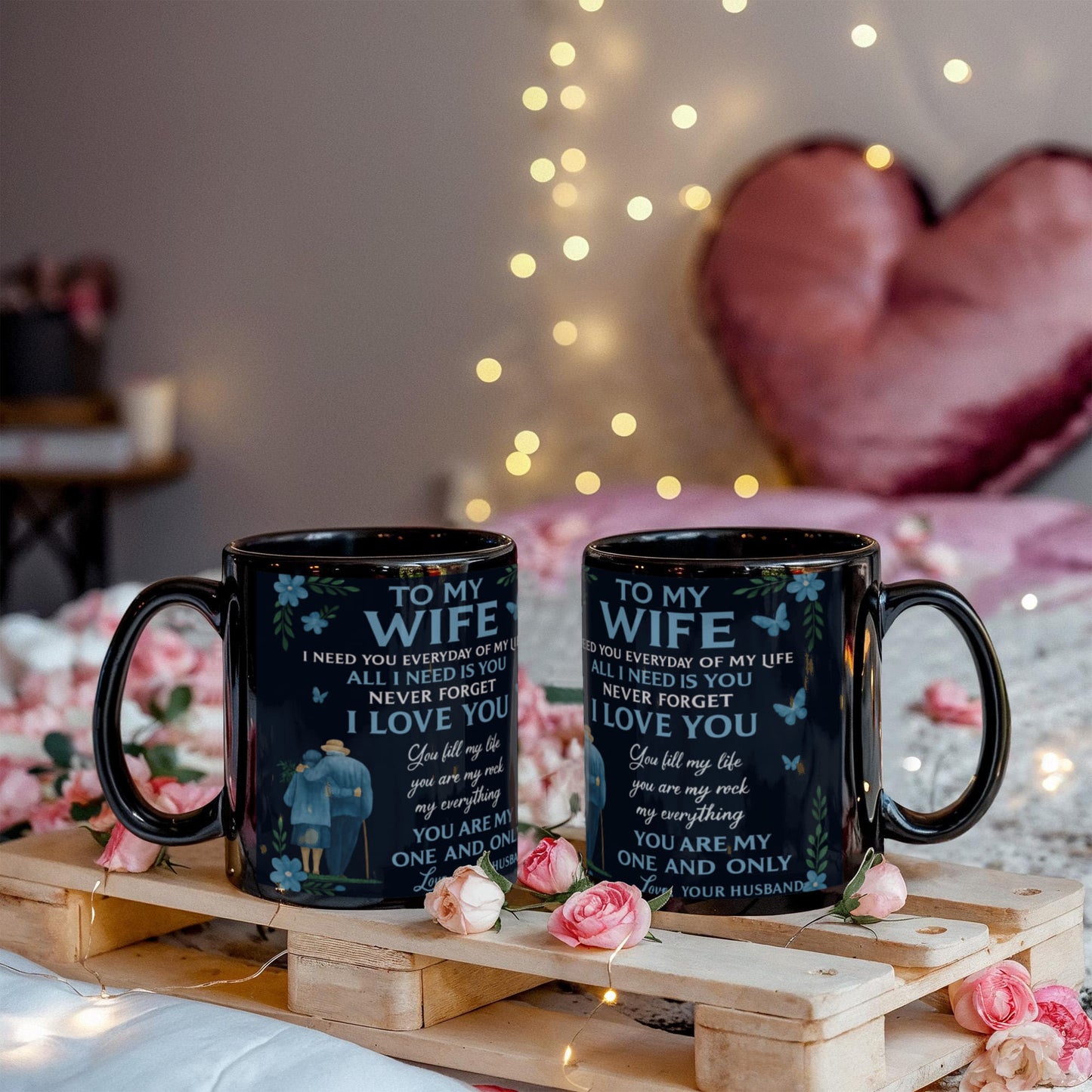 From Husband to Wife- “Romantic Mug – Forever Yours”-Coffee Mug