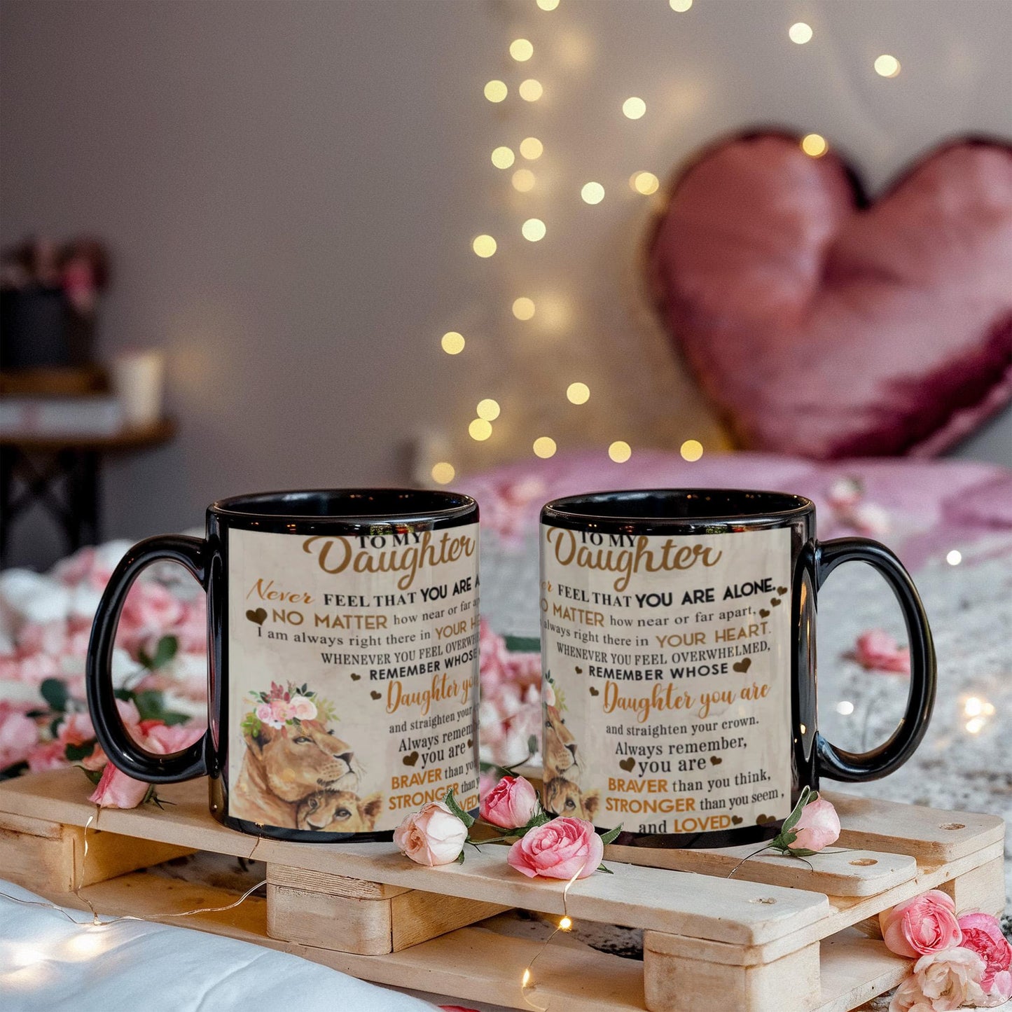 To My Daughter- You are Brave-Coffee Mug