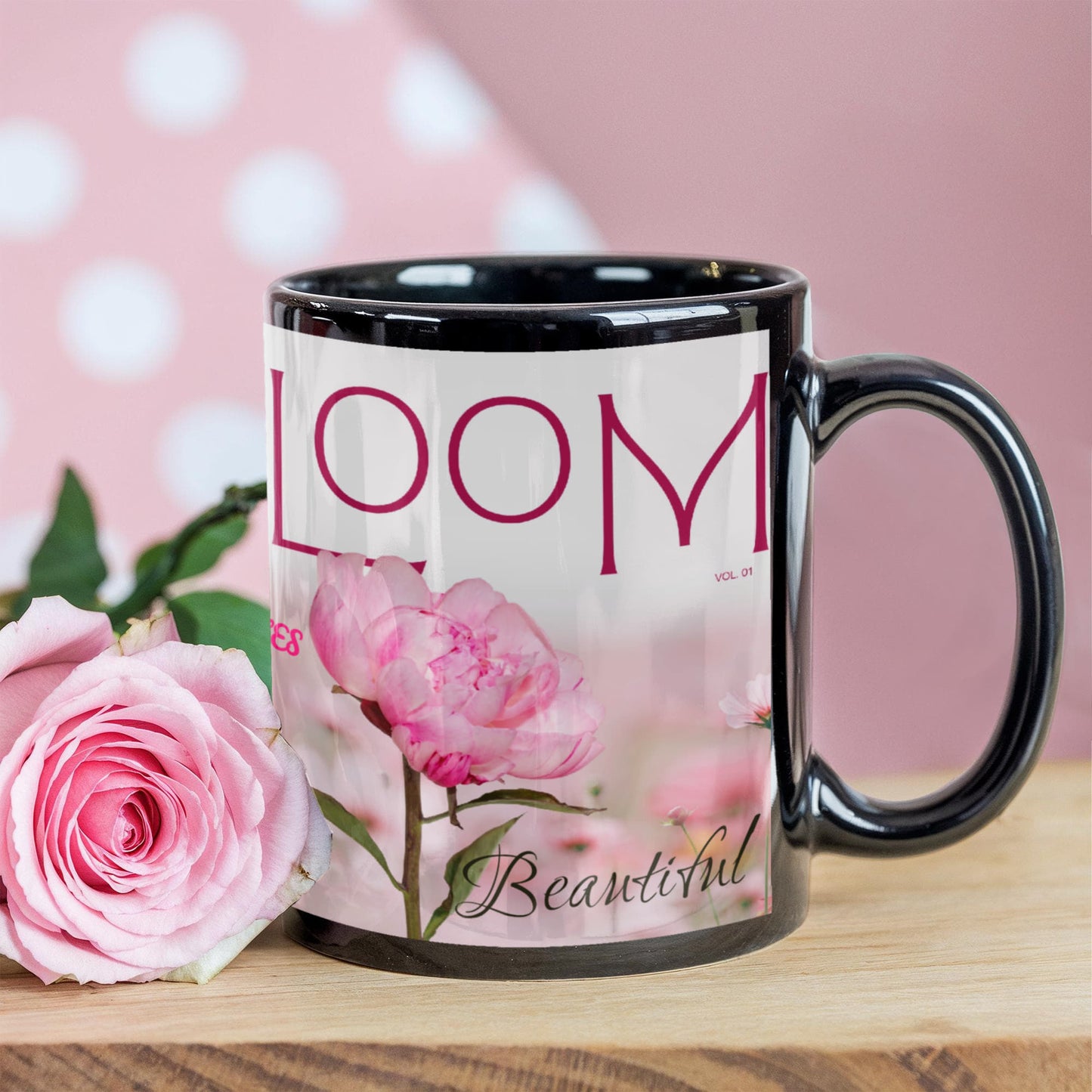 Bloom Happy Valentines Day Bloom Every Day-Spring Mug