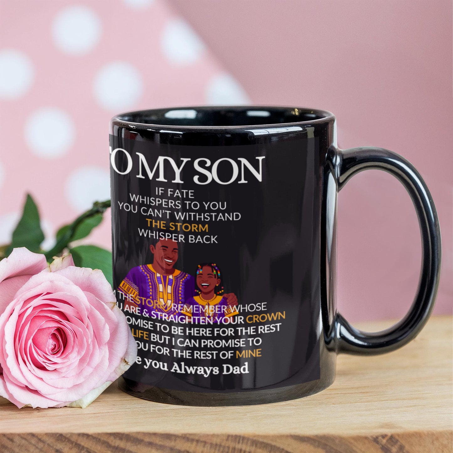 To My Son-I Promise to Love U-Coffee Mug