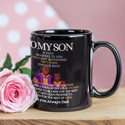 To My Son-I Promise to Love U-Coffee Mug