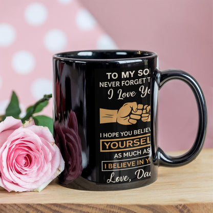 To My Son- "I Love You" - Mug