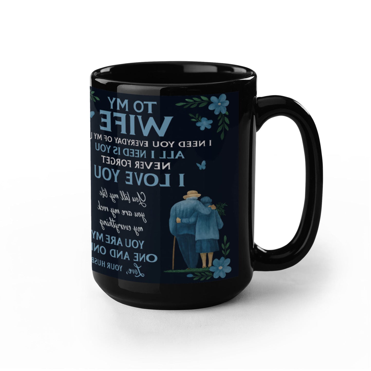 From Husband to Wife- “Romantic Mug – Forever Yours”-Coffee Mug