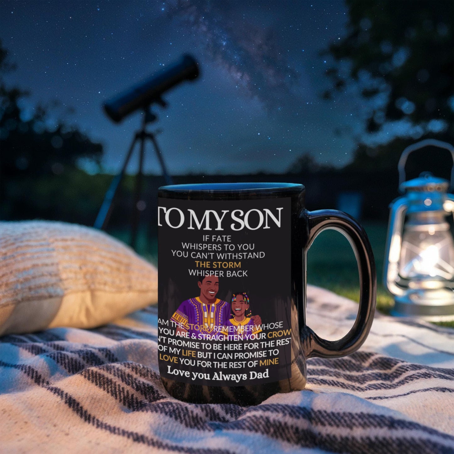 To My Son-I Promise to Love U-Coffee Mug