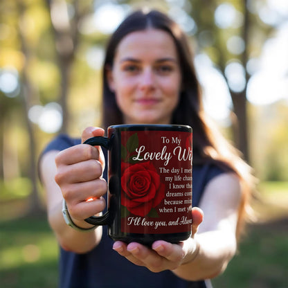WIFE Edition-Love Story in Every Line -Elevate Your Coffee Mug