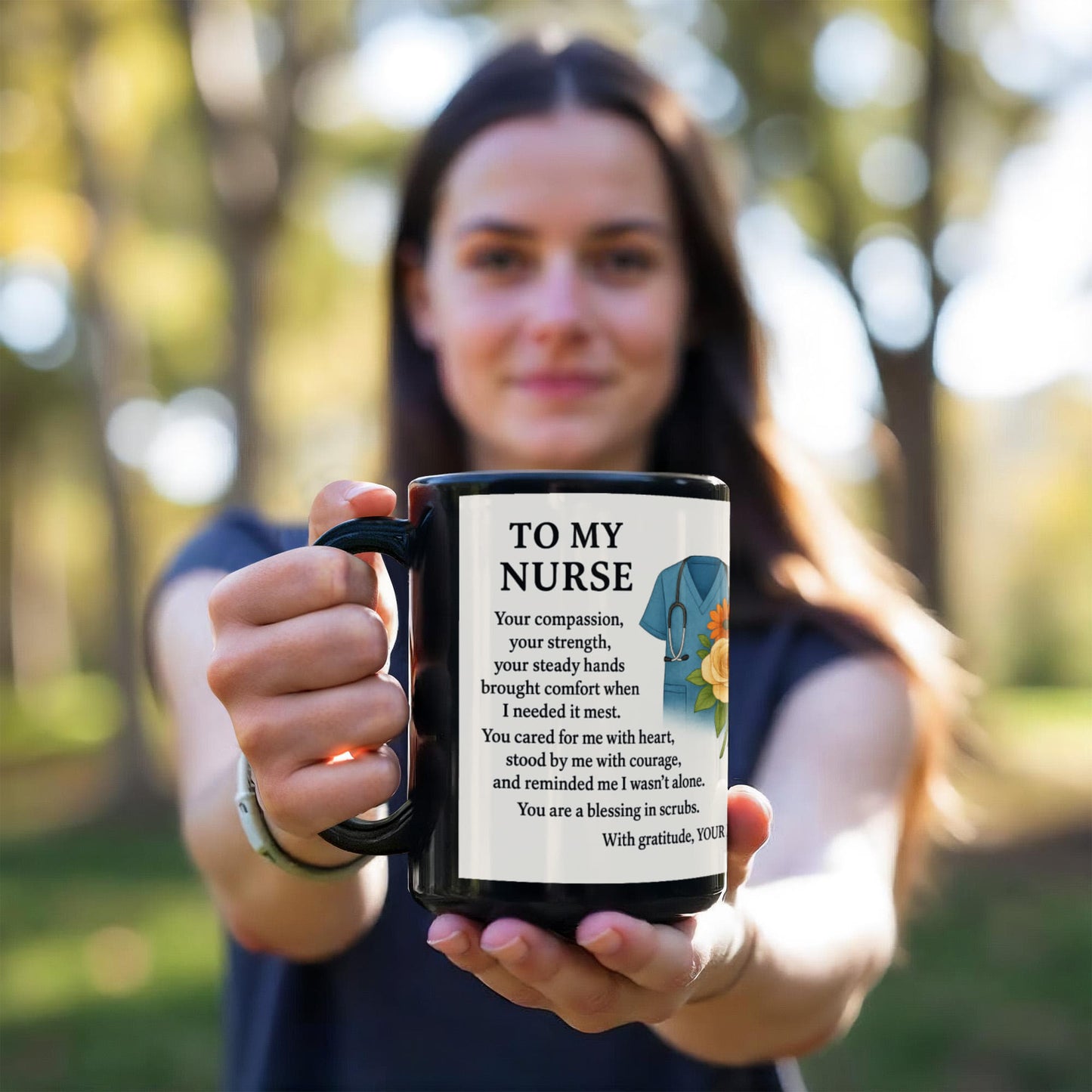 To My Nurse- With Gratitude You-Coffee Mug!❤️