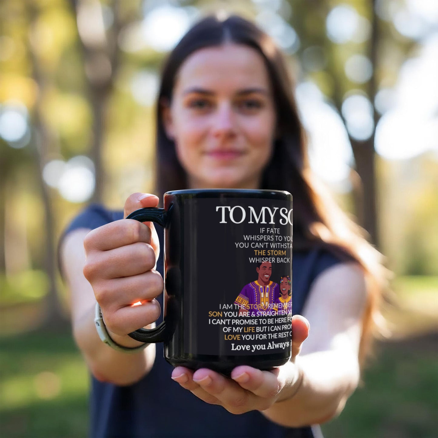 To My Son-I Promise to Love U-Coffee Mug