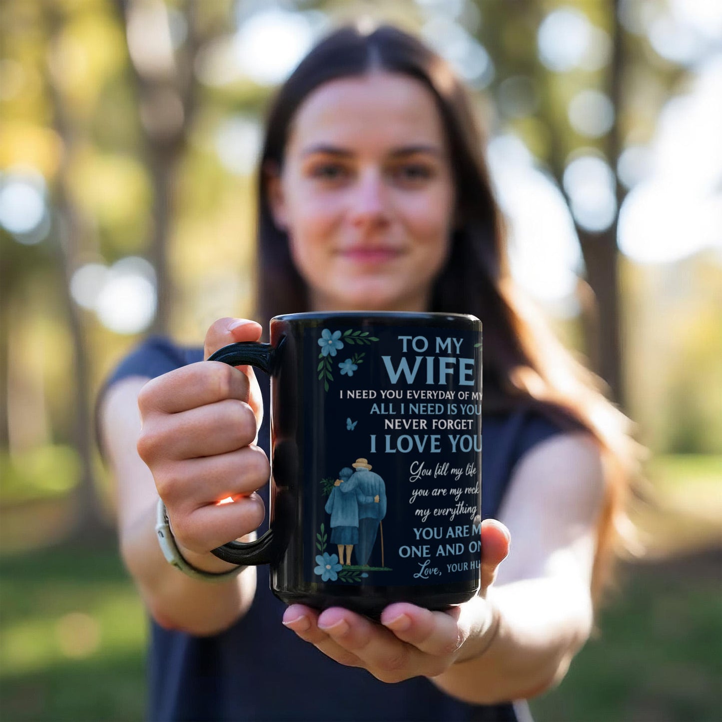 From Husband to Wife- “Romantic Mug – Forever Yours”-Coffee Mug