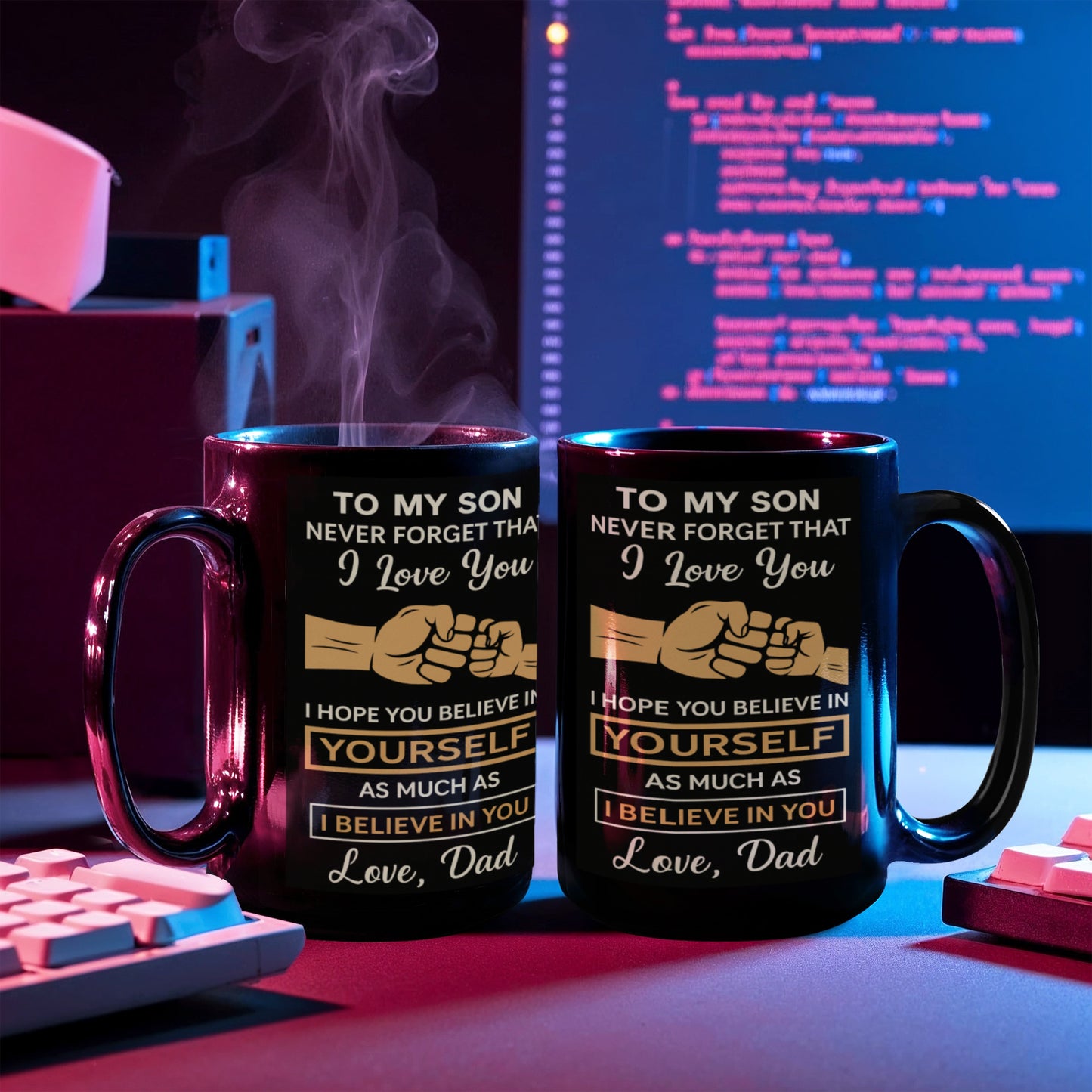 To My Son- "I Love You" - Mug