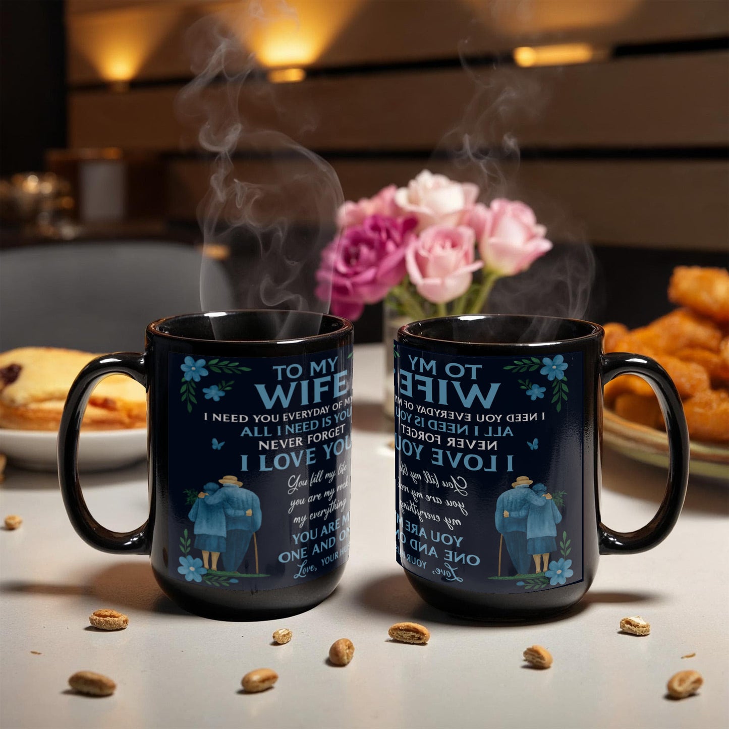 From Husband to Wife- “Romantic Mug – Forever Yours”-Coffee Mug