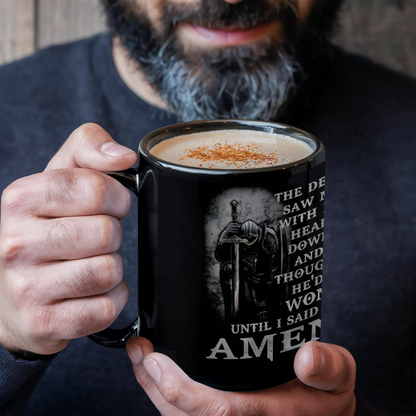 To The Man- The Knight Who Stands Guard- Coffee Mug