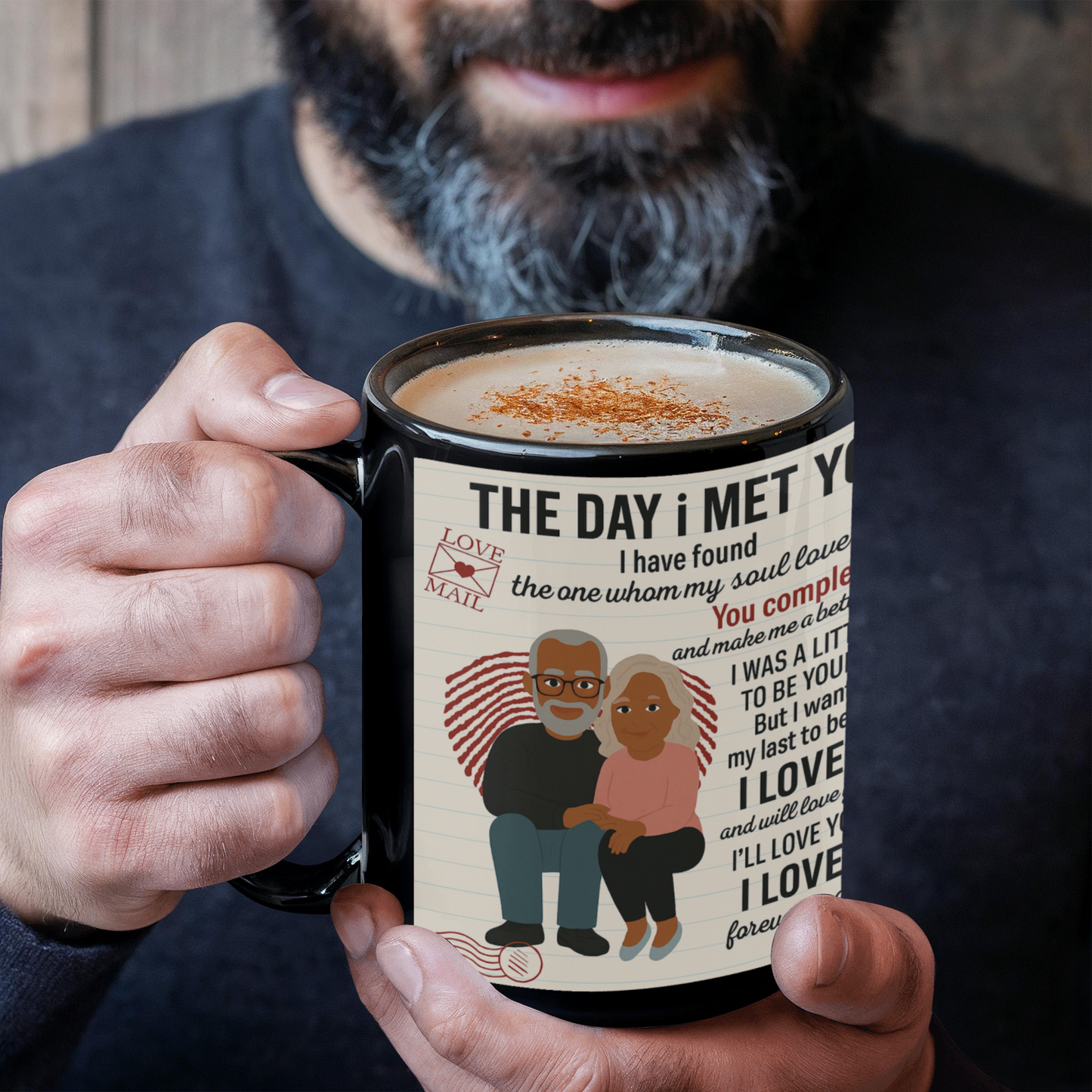 To My Soulmate-The Day I-Coffee Mug