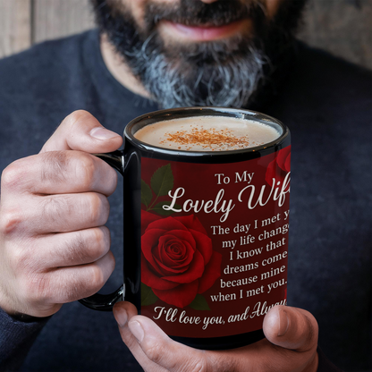 WIFE Edition-Love Story in Every Line -Elevate Your Coffee Mug
