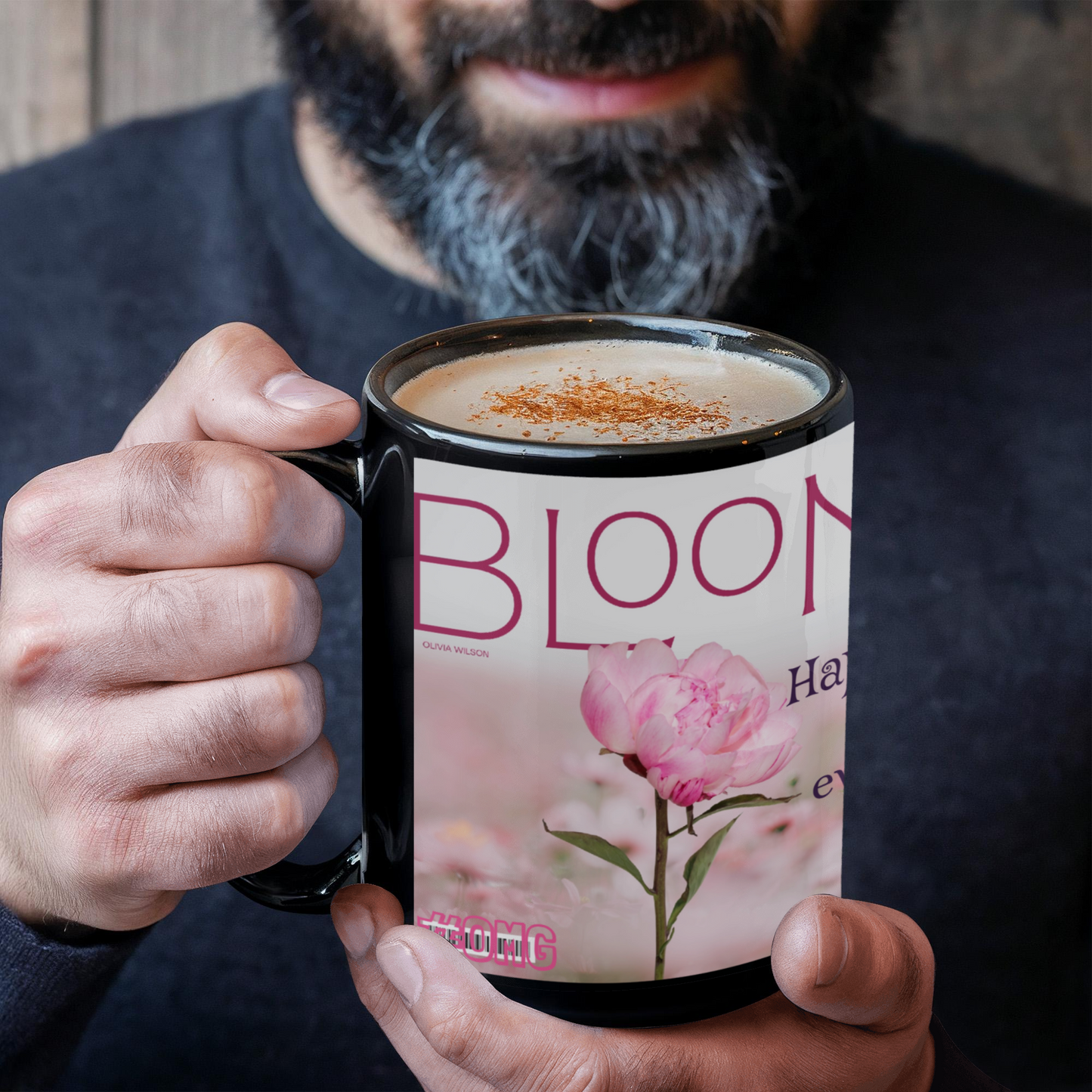 Bloom Happy Valentines Day Bloom Every Day-Spring Mug