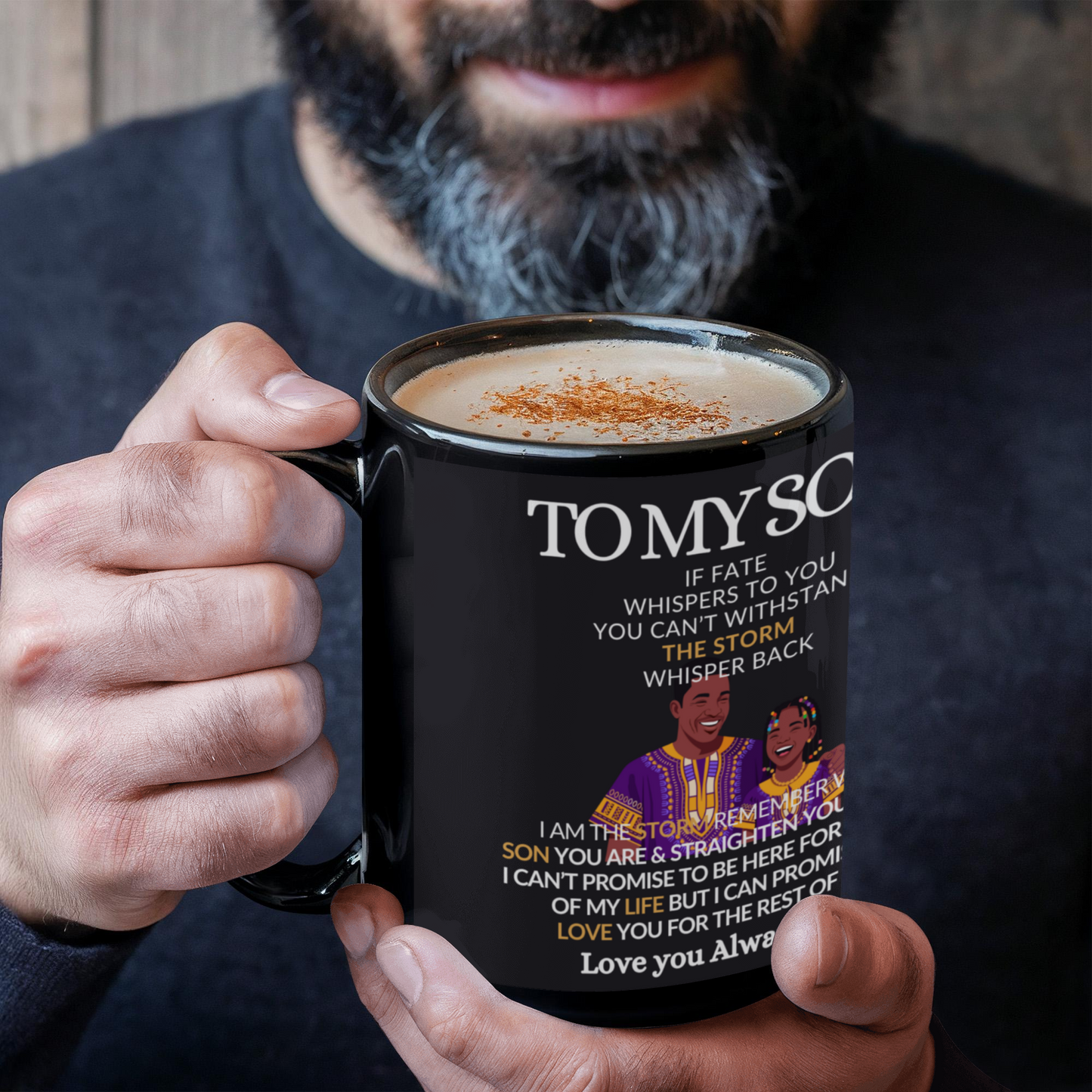 To My Son-I Promise to Love U-Coffee Mug