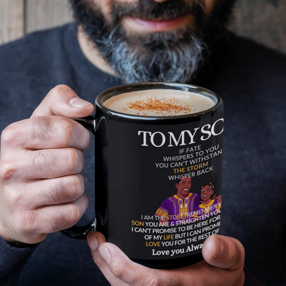 To My Son-I Promise to Love U-Coffee Mug