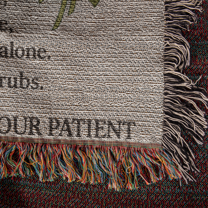 TO My Nurse Heirloom Photo Woven Blanket! 💕