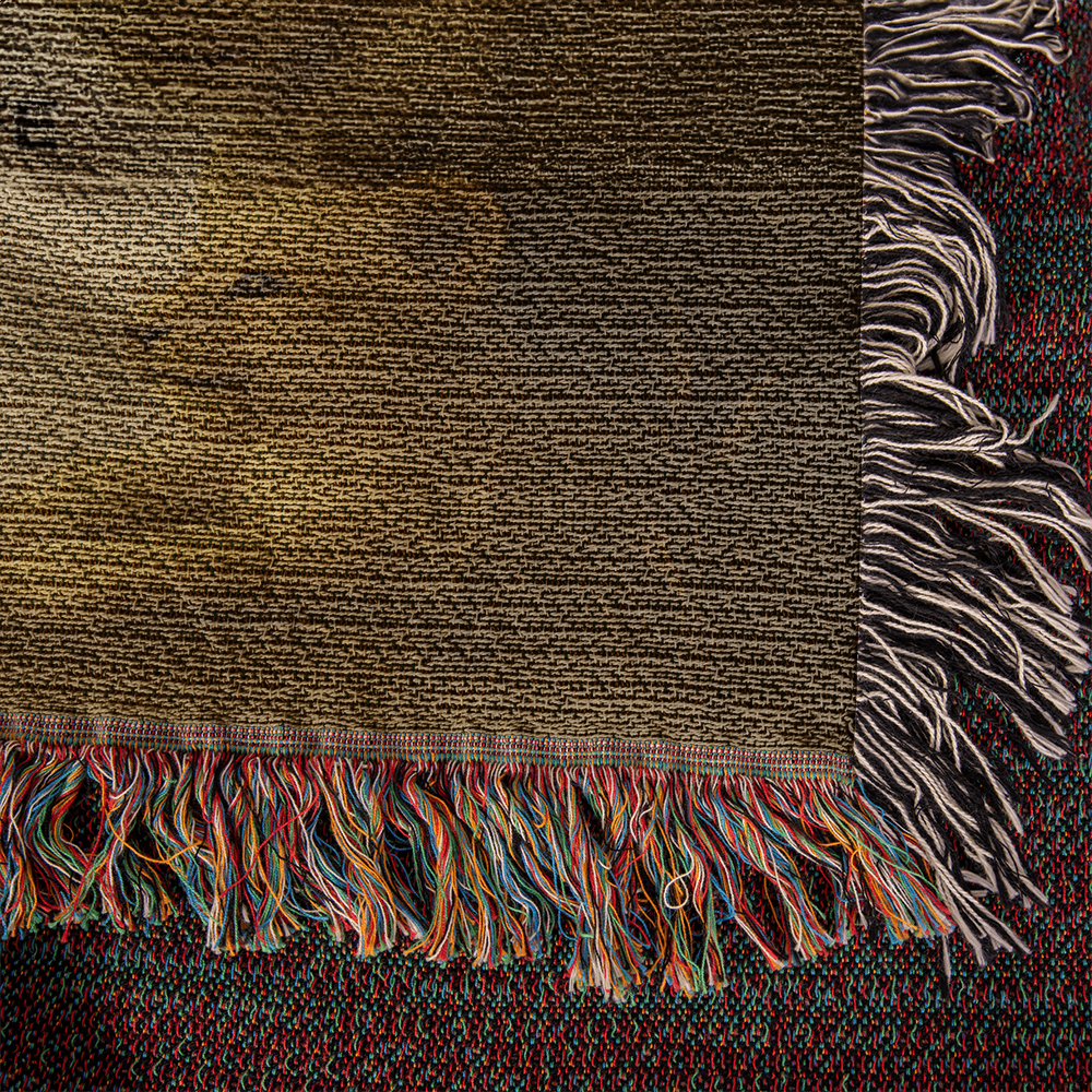 To My Daughter- Never Forget-Heirloom Artwork Woven Blanket