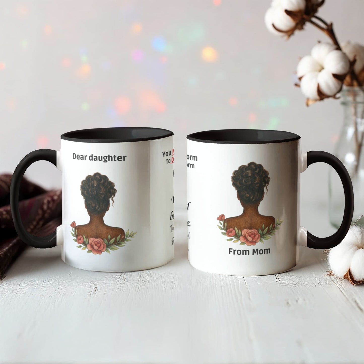 Dear Daughter - You are Braver than you Realize - 11oz Mug