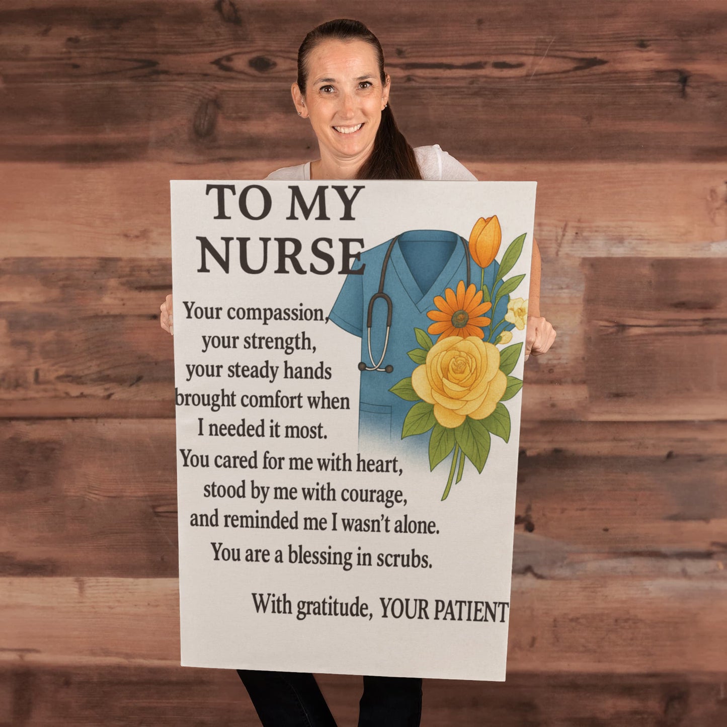 To My Nurse-Gallery Wrapped Canvas❤️