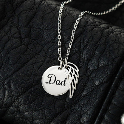 To My Daughter-As Much as I Believe in You-Heartfelt Memorial Necklace