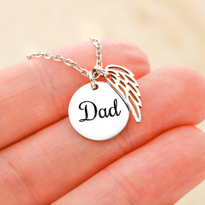 To My Daughter-As Much as I Believe in You-Heartfelt Memorial Necklace