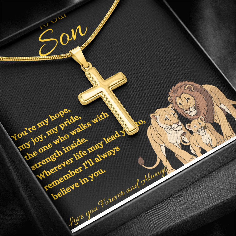 To Our Son- "You're My Hope" - Cross Necklace