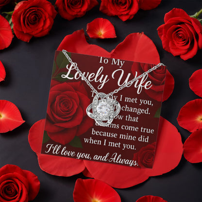 WIFE Edition -Love Story in Every Line – Alluring Beauty Necklace