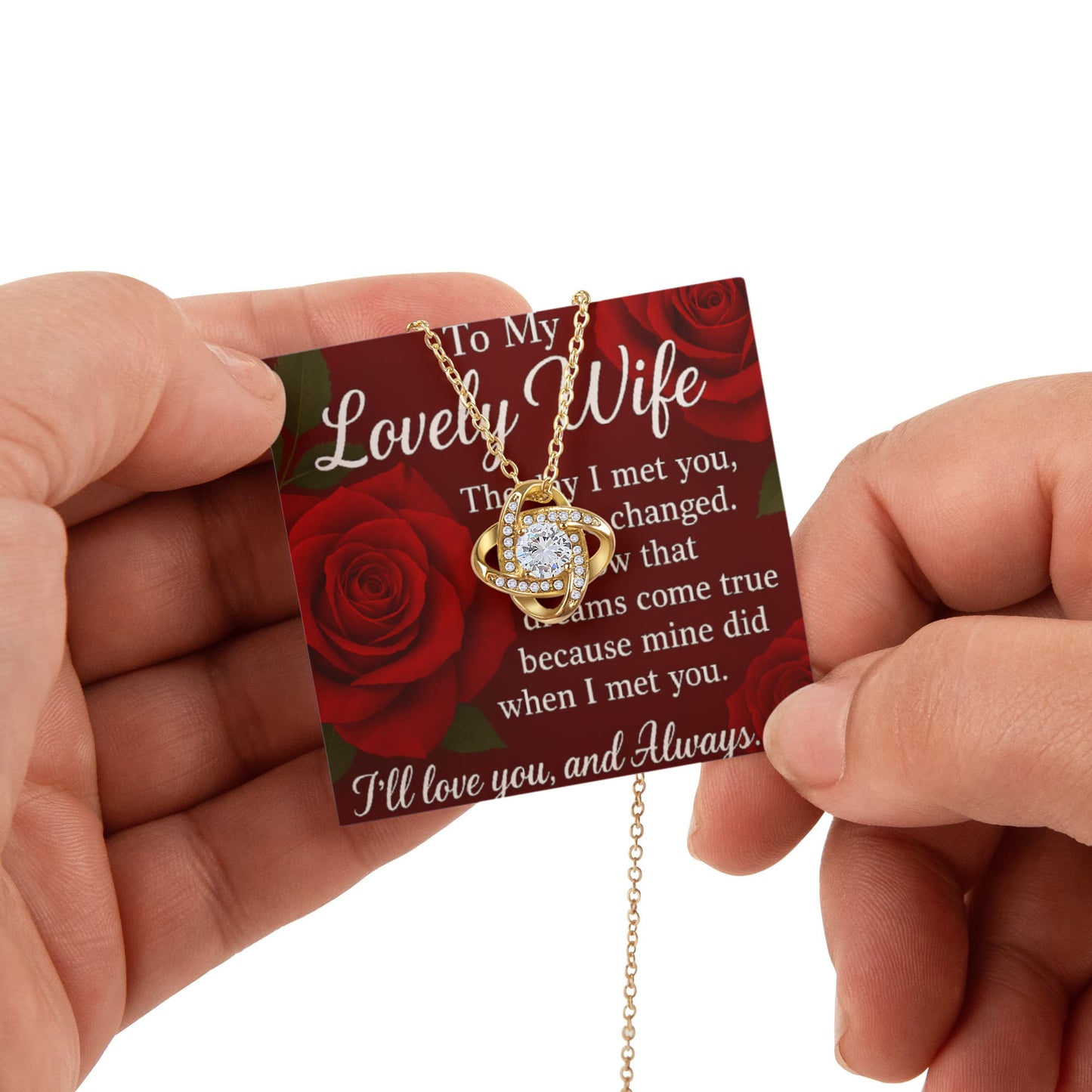 WIFE Edition -Love Story in Every Line – Alluring Beauty Necklace