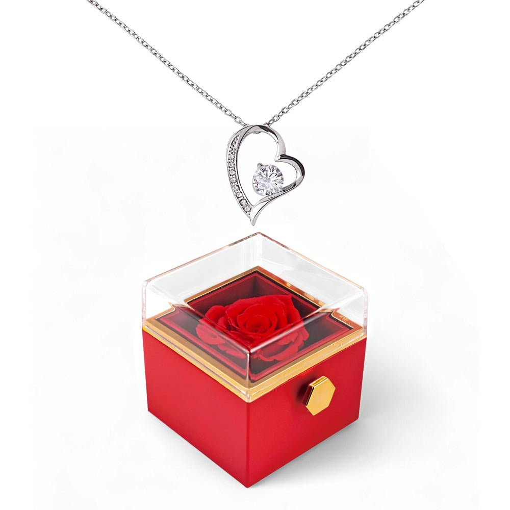 To My Beautiful Daughter- You're My Best Investment-Forever Love Necklace