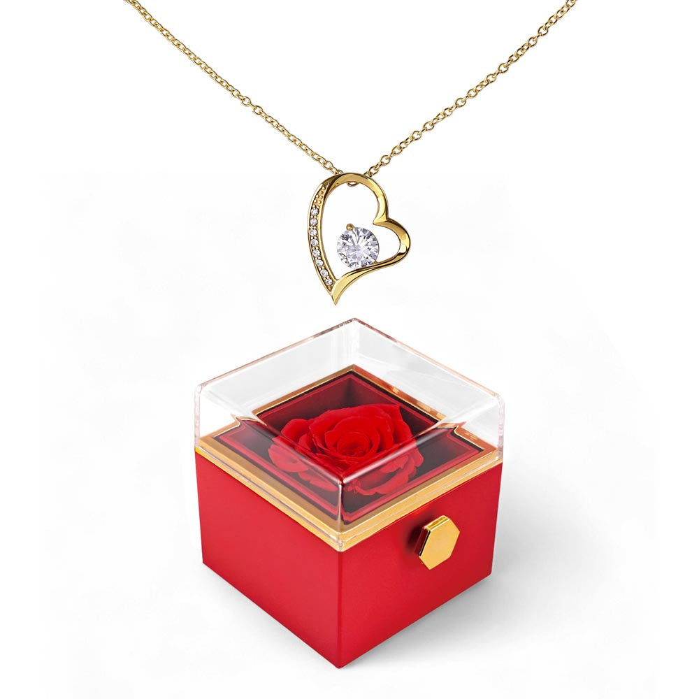 To My Beautiful Daughter- You're My Best Investment-Forever Love Necklace