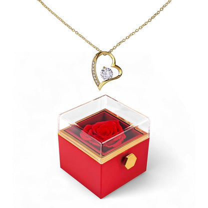 To My Beautiful Daughter- You're My Best Investment-Forever Love Necklace